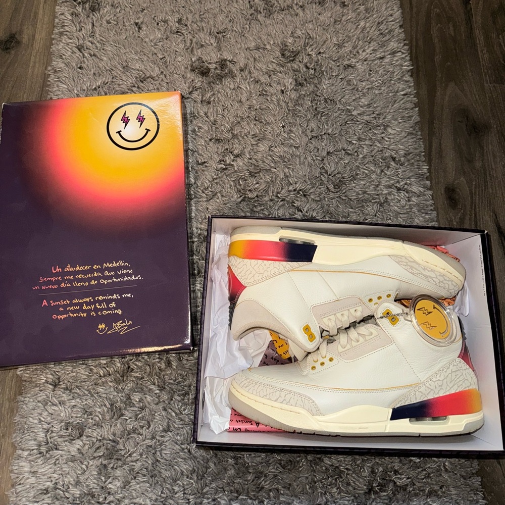 Air Jordan x J Balvin Retro 3s